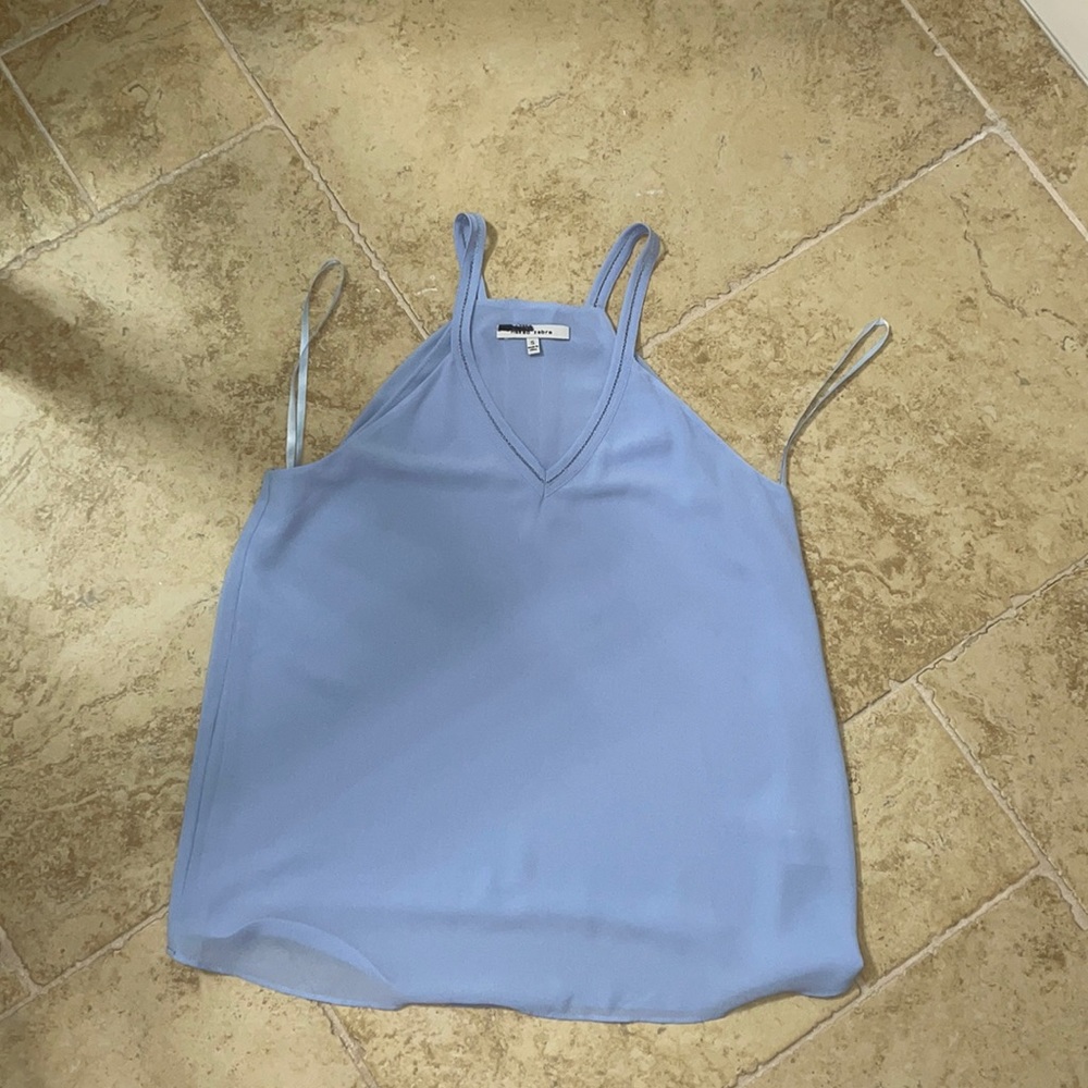 Naked Zebra lavender tank